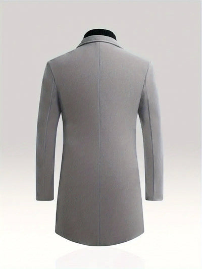 Abrigo Slim Fit con Solapa Europea - Corte Moderno y Elegante - Image 32