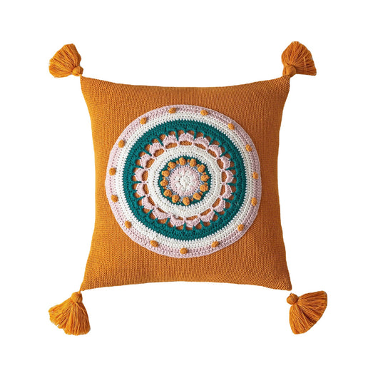 Funda de Cojín Tejida con Borlas para Sofá - Image 18