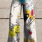 Leggins Estampados 3D con Efecto Denim para Mujer