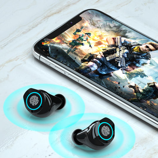 Auriculares TWS Bluetooth con Pantalla Digital y Control Táctil - Image 6