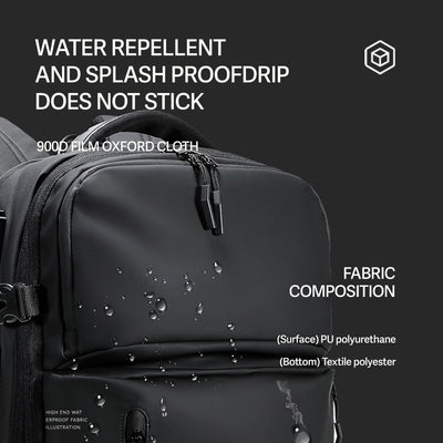 Mochila de Compresión Inteligente para Viajes y Trabajo - Image 11