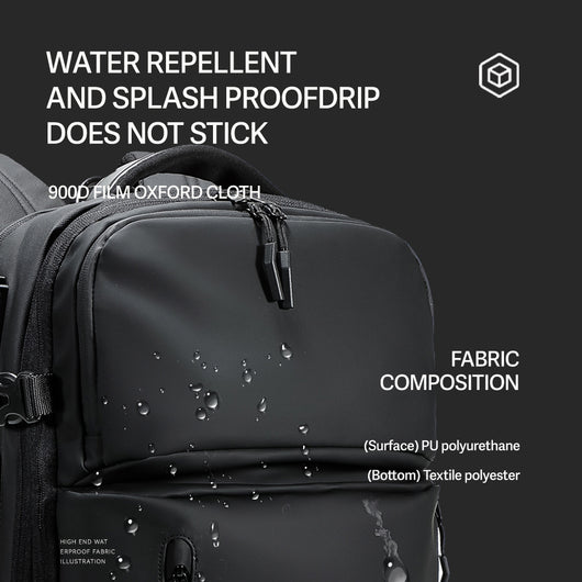 Mochila de Compresión Inteligente para Viajes y Trabajo - Image 11