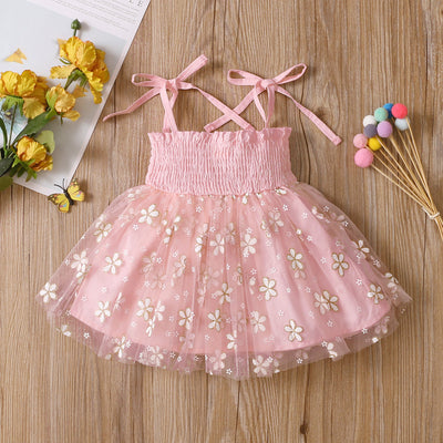 Falda de Tirantes Mesh de 4 Colores para Niñas - Image 14