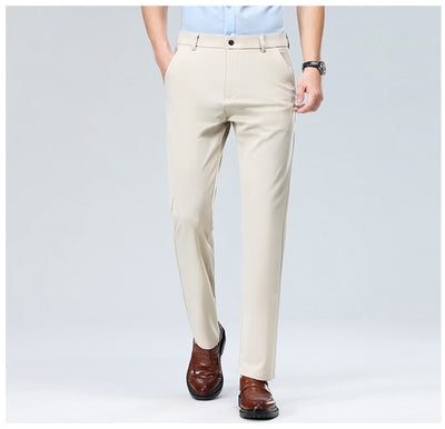Pantalones Casuales Holgados de Corte Ejecutivo para Hombre - Image 19