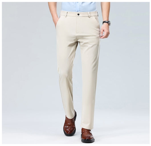 Pantalones Casuales Holgados de Corte Ejecutivo para Hombre - Image 19
