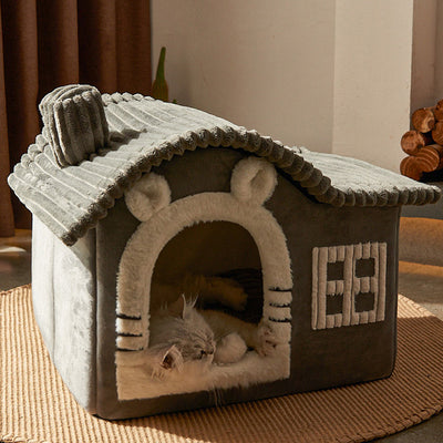 Arenero Cerrado Térmico para Gatos Winter Warm Villa - Image 6