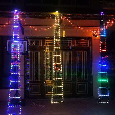 Escalera LED Navideña Impermeable para Decoración Exterior - Image 16