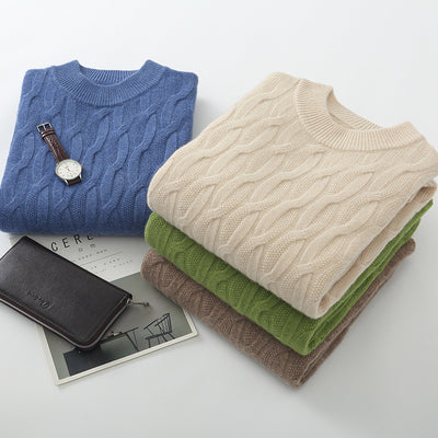Suéter Cuello Alto Grueso para Hombre - Pullover Tejido Premium - Image 5