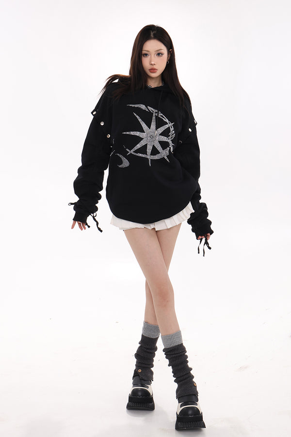 Sudadera Abrigo Retro para Mujer - Otoño - Image 3