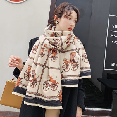 Bufanda Cálida para Primavera y Otoño para Mujer - Image 3