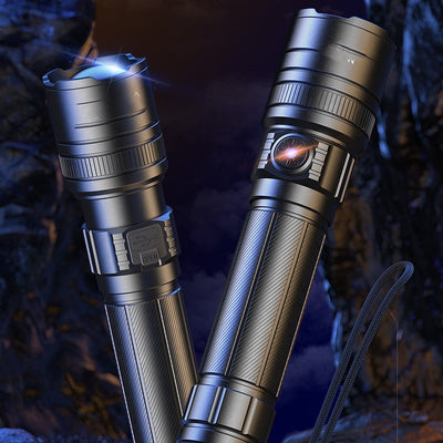 Linterna Recargable de Aluminio con Enfoque Telescópico - Image 14