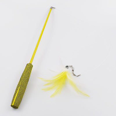 Caña de Pescar Interactiva para Gatos con Plumas Retráctil de 3 Secciones - Image 11