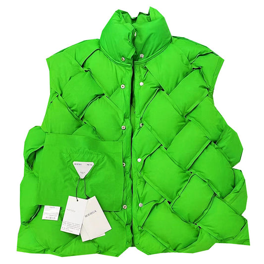 Chaleco Acolchado Tejido con Cuello de Pie para Hombre y Mujer - Image 2