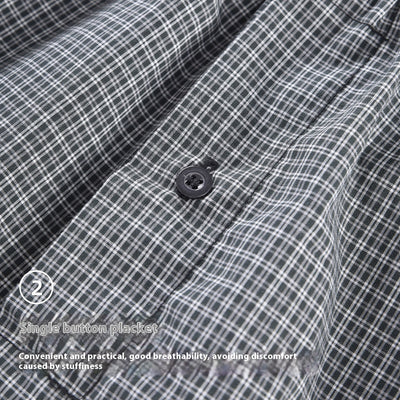 Pantalones Cortos Cuadrados Holgados para Casa - Comodidad Total - Image 4