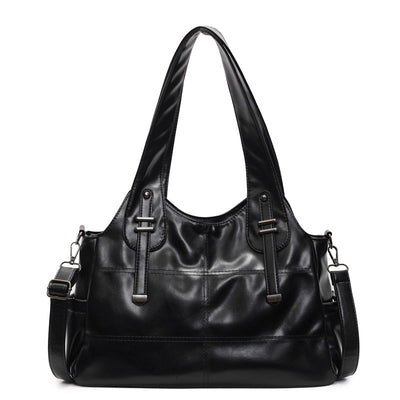 Bolso de Cuero Suave Grande con Bandolera Ajustable para Mujer - Image 6