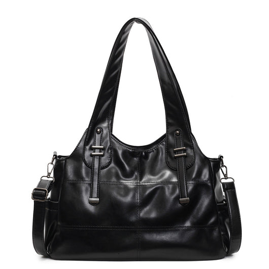 Bolso de Cuero Suave Grande con Bandolera Ajustable para Mujer - Image 6