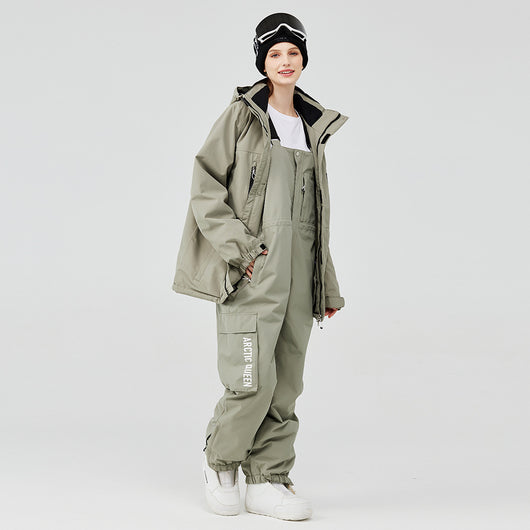 Traje de Esquí Doble Tabla para Hombre y Mujer - Abrigo Térmico Invernal - Image 3