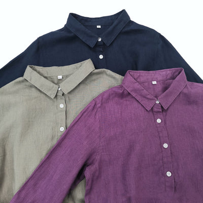 Cardigan Vestido Clásico Abotonado Largo para Mujer - Image 9