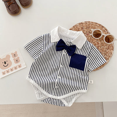 Mameluco Infantil Estilo Vaquero para Niño - Ropa Gentleman - Image 2