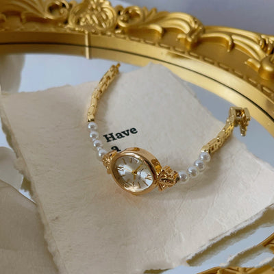 Reloj Pulsera Perla Lujo Minimalista para Mujer - Image 10