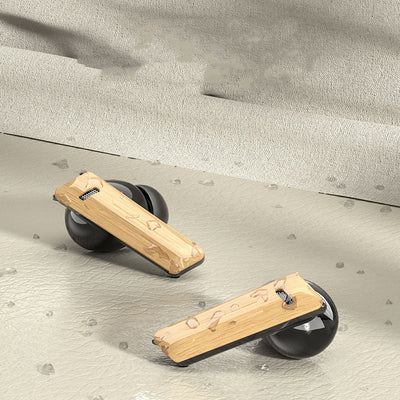 Auriculares Deportivos Inalámbricos con Cancelación de Ruido y Diseño Madera - Image 7
