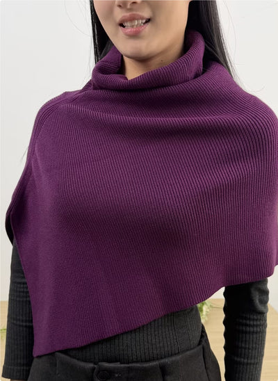Cuello Térmico Tejido Gris Oscuro - Versátil y Elegante - Image 11