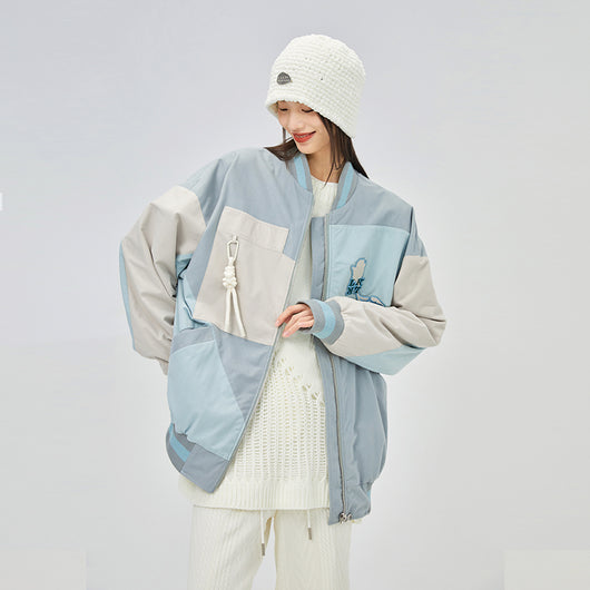 Chaquetas de Pareja a Juego con Costuras en Contraste - Image 11