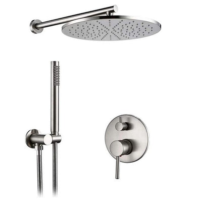 Conjunto de Ducha Empotrada Negra con Control de Temperatura - Image 18
