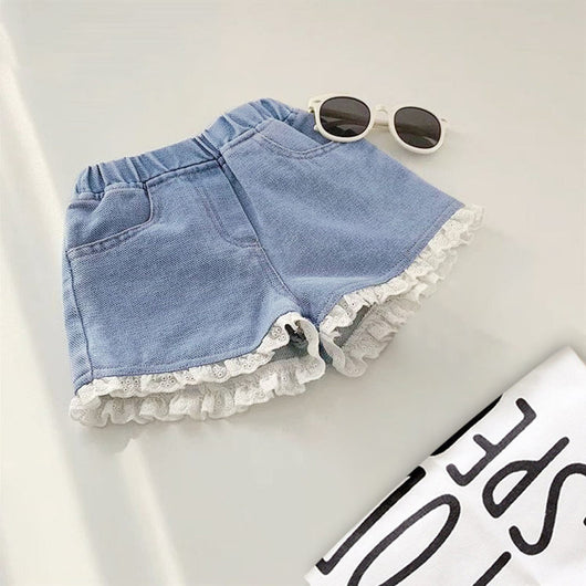 Shorts de Mezclilla para Niñas - Versátiles y Perfectos para Actividades al Aire Libre - Image 14