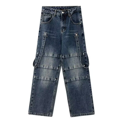 Jeans Unisex Estilo Urbano American Monkey Wash - Image 7