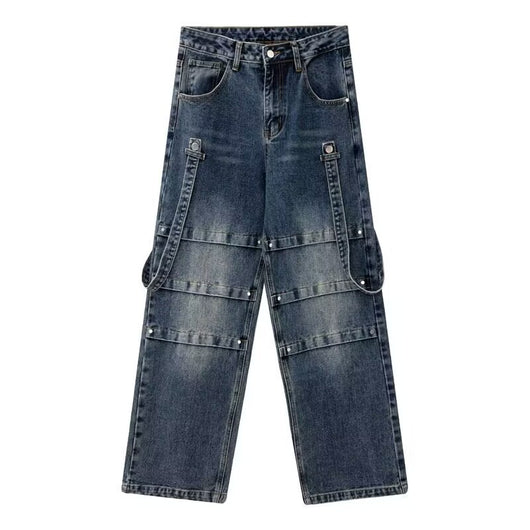 Jeans Unisex Estilo Urbano American Monkey Wash - Image 7