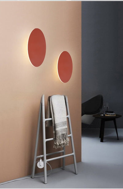 Lámpara de Pared Circular Minimalista para Sala y Dormitorio - Image 15