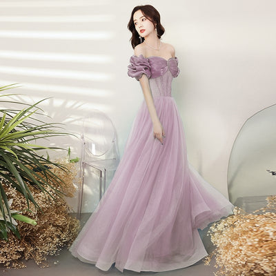 Vestido de Noche Elegante para Mujer con Hombros Descubiertos - Image 10