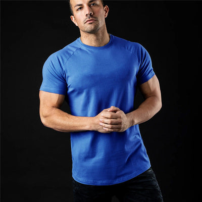 Playera Deportiva Tech Fabric Primavera-Verano para Hombre, Cuello Redondo, Secado Rápido - Image 6