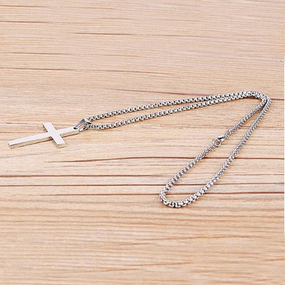 Colgante de Cruz para Hombre | Joyería Clásica de Acero Inoxidable - Image 16