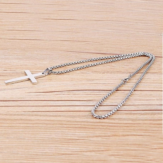 Colgante de Cruz para Hombre | Joyería Clásica de Acero Inoxidable - Image 16