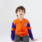 Chaqueta Infantil con Diseño de Dibujos Animados y Paneles Combinados