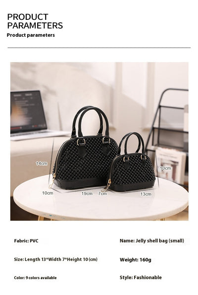 Bolso Transparente Estilo Coreano con Detalles Calados - Image 15