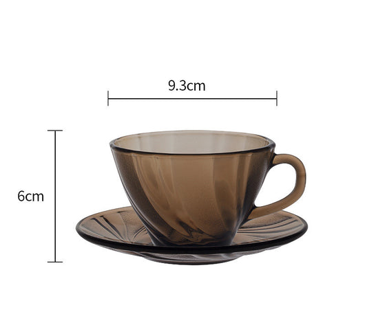 Taza de Café Cristal Templado Resistente al Calor - Diseño Europeo Moderno - Image 28
