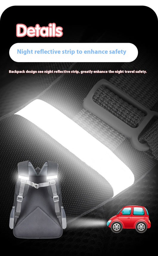 Mochila Escolar Ergonómica de Gran Capacidad con Protección Dorsal - Image 16