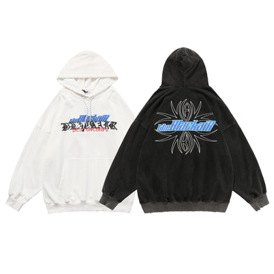 Sudadera con Capucha Estilo Distressed y Bolsillos Laterales para Hombre - Image 4