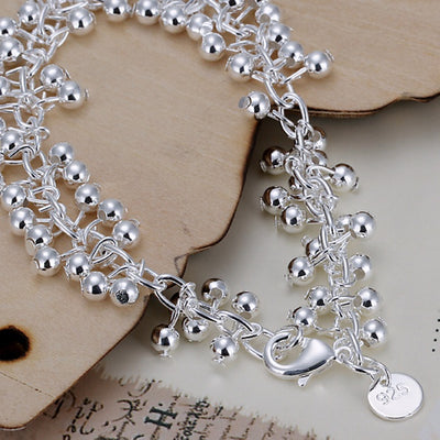 Joyería de Plata 925 Chapada - Diseño Esférico Elegante Tendencia Europa y América - Image 3