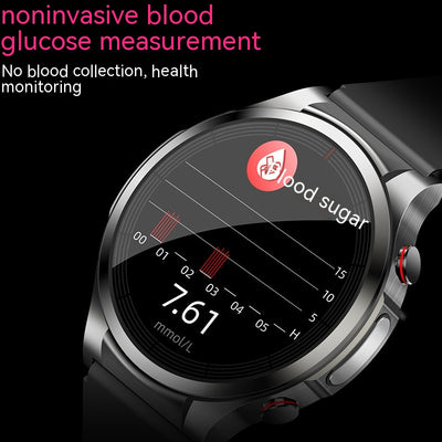 Reloj Inteligente Multifunción con Monitor de Glucosa, ECG y Presión Arterial - Image 10