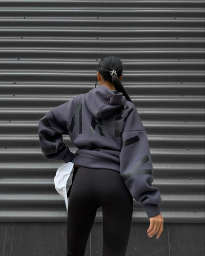 Sudadera Estampada Gruesa Oversize de Manga Larga Versátil - Image 28