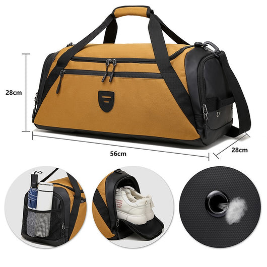 Bolsa Deportiva Multifuncional con Compartimento Seco y Húmedo para Hombre - Image 3
