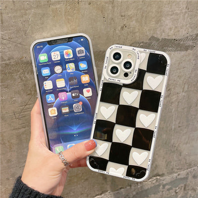 Funda Transparente para Teléfono Amor en Tablero de Ajedrez - Image 14