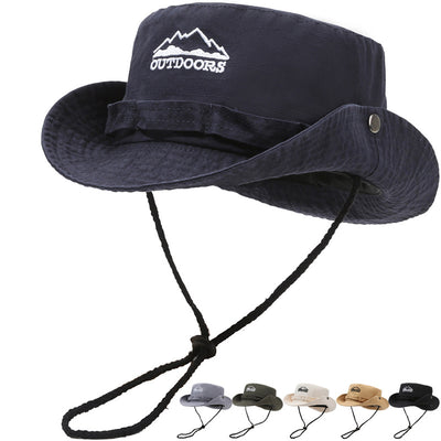Gorro Bucket Protector Solar de Algodón Slub para Montaña