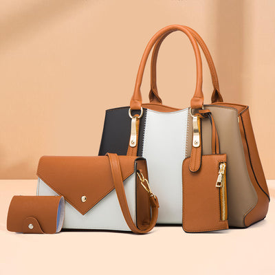 Bolsa de Mano Multiusos para Mamá: Conjunto de 4 Piezas con Bandolera - Image 7