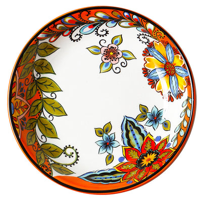Plato de Cerámica Estilo Pastoral para Comidas Principales - Image 15