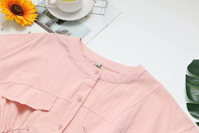 Playera de Algodón Puro con Cuello Redondo - Image 11